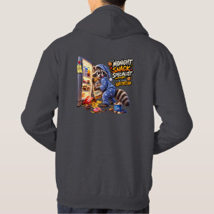 Midnight Snack Specialist Funny Raccoon Hoodie