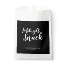 Midnight Snack Wedding Favour Bag