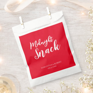 Midnight Snack Wedding Favour Bag