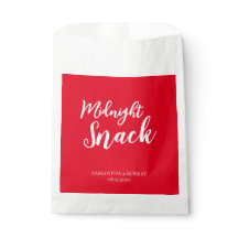 Midnight Snack Wedding Favour Bag