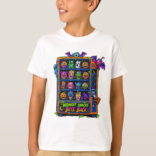 Midnight Snacks Bite Back Monsters T-Shirt (Front)