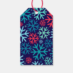 Midnight Snowfall Gift Tag