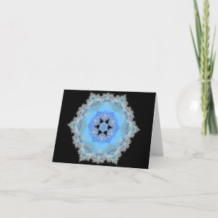 Midnight Snowflake Card