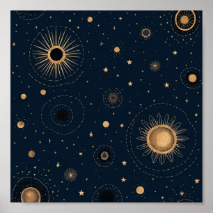 Midnight Stardust Poster