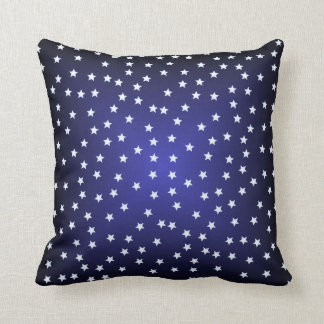 Midnight Stars Throw Pillow