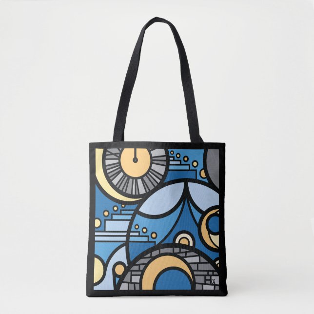 Midnight Strikes Tote Bag (Front)