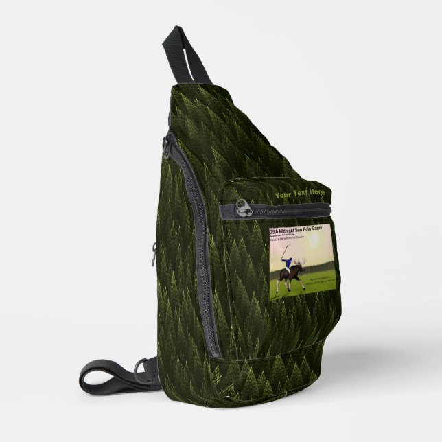 Midnight Sun Polo Sling Bag (Left Corner)