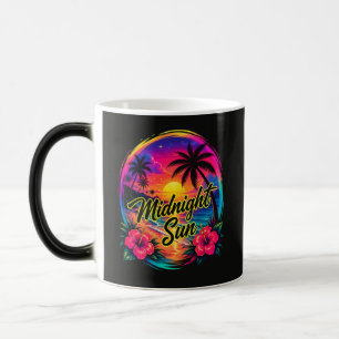 Midnight Sun Tropical Beach Sunset Magic Mug