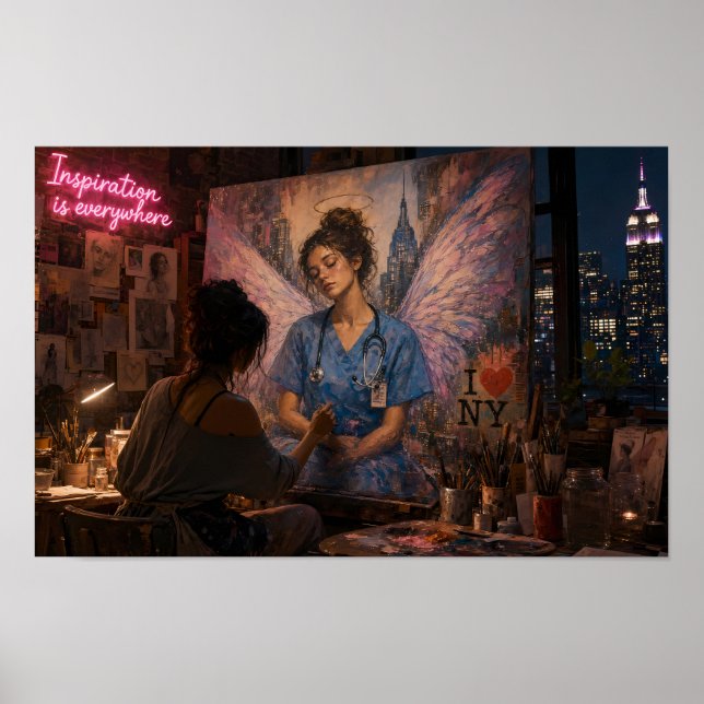 Midnight Tribute to Healing Wings Poster (Front)