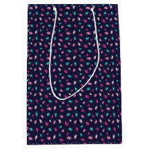 Midnight Twinkle Lights Medium Gift Bag