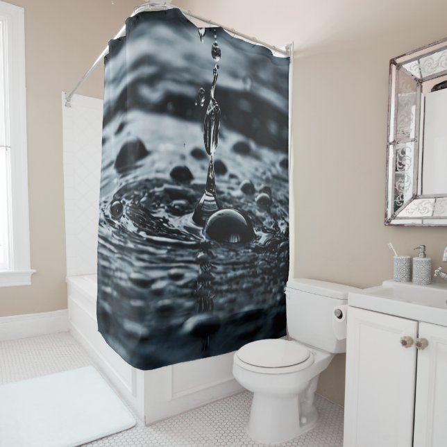 Midnight Water Drop (In Situ)