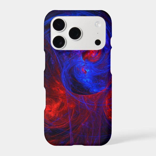 Midnight Wave - Abstract Fractal Art (Back)
