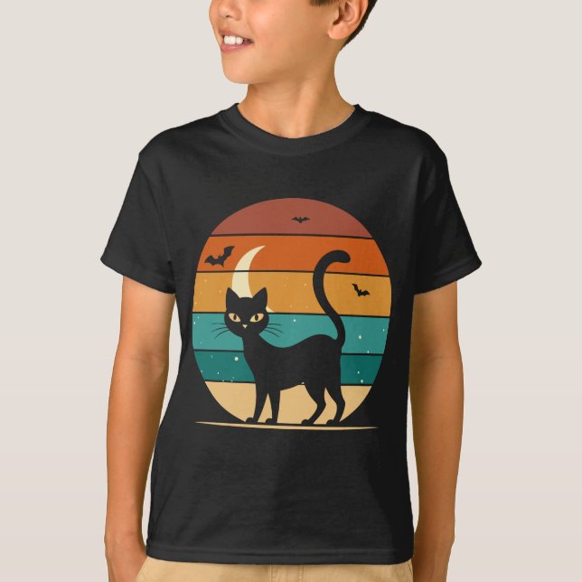 Midnight Whiskers T-Shirt (Front)