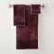 Midnight Wine Romance | Dark Satiny Grunge Damask