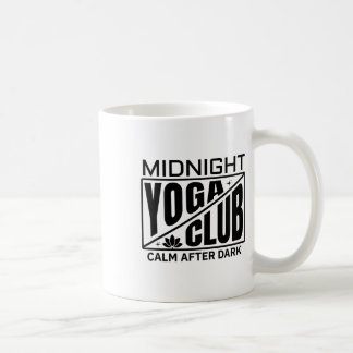 Midnight Yoga Club Funny Meditation Instructor - C Coffee Mug