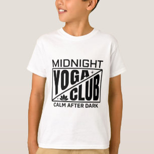 Midnight Yoga Club Funny Meditation Instructor - C T-Shirt