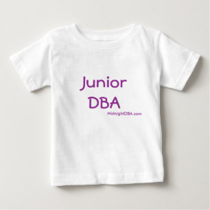MidnightDBA: Junior DBA Baby T-Shirt