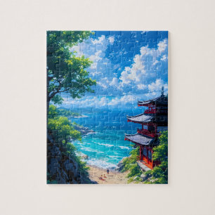 Midori to Umi no Michi Jigsaw Puzzle