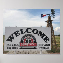 Midpoint of Route 66 | Adrian, Texas