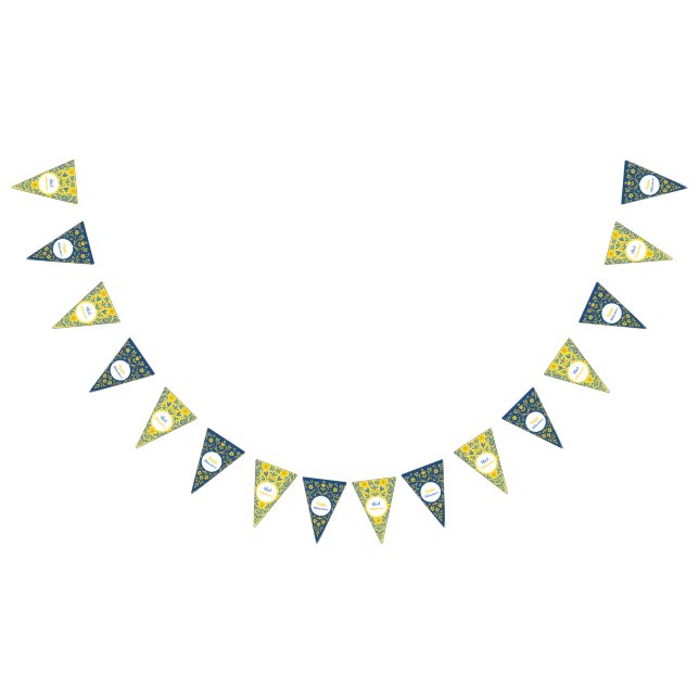 Midsommar - Traditional Swedish Midsummer Bunting Flags (All)