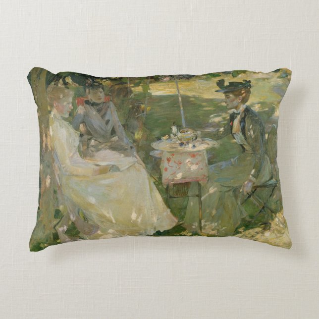 Midsummer, 1892 accent pillow (Front)