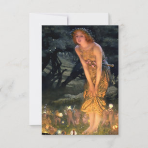 “Midsummer Eve” by Edward Robert Hughes Thank You Card
