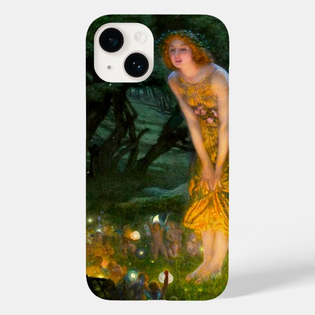 Midsummer Eve Edward Robert Hughes Case-Mate iPhone Case (Back)