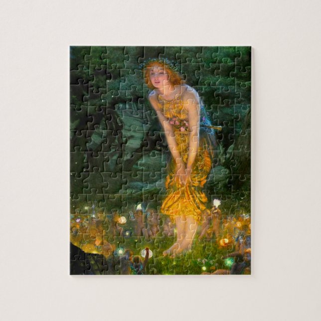 Midsummer Eve Edward Robert Hughes Jigsaw Puzzle (Vertical)