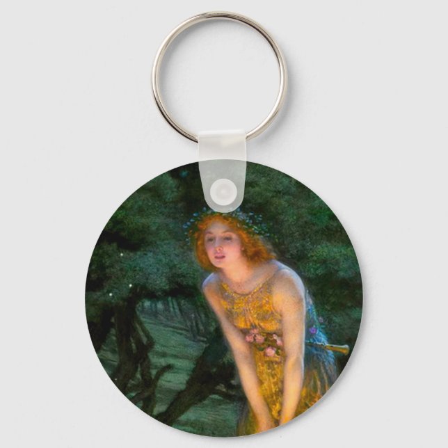 Midsummer Eve Edward Robert Hughes Keychain (Front)