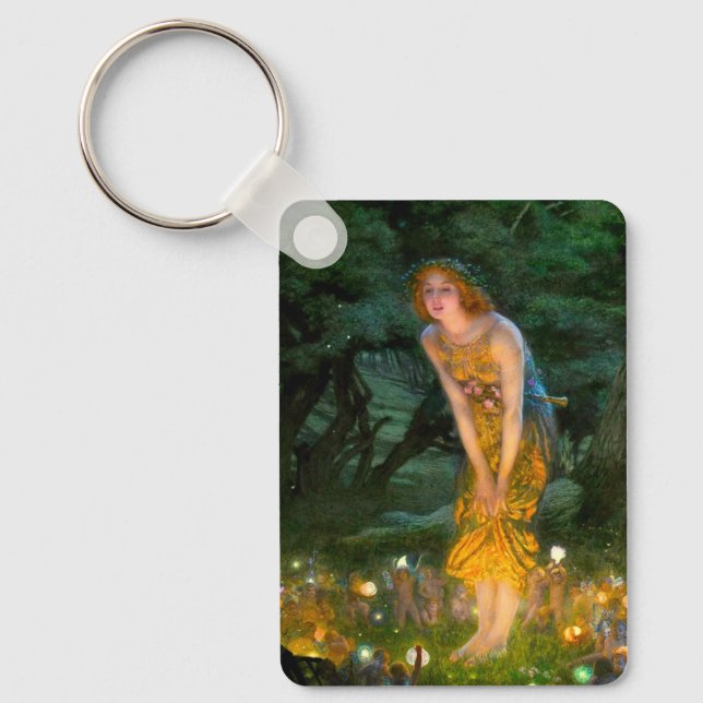 Midsummer Eve Edward Robert Hughes Keychain (Front)
