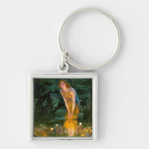 Midsummer Eve Edward Robert Hughes Keychain