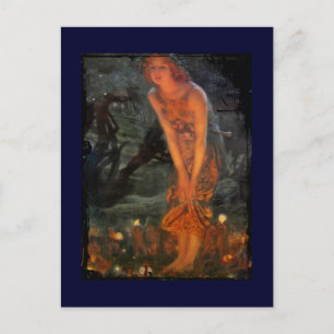 Midsummer Eve Fairy Circle Postcard