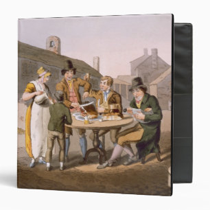 Midsummer Eve, from `Costume of Yorkshire' engrave Binder