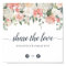 Midsummer Floral Wedding Hashtag Sign