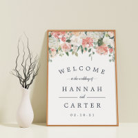 Midsummer Floral Wedding Welcome