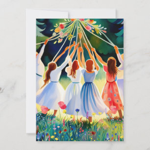 Midsummer Joy Holiday Card