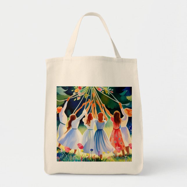 Midsummer Joy Tote Bag (Front)