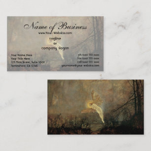 Midsummer Night by Atkinson Grimshaw Business Card