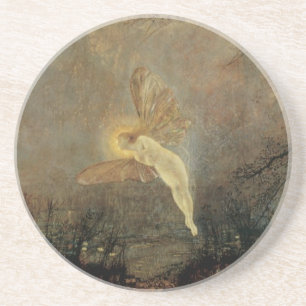 Midsummer Night by Grimshaw, Vintage Victorian Art Coaster