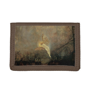 Midsummer Night by Grimshaw, Vintage Victorian Art Tri-fold Wallet