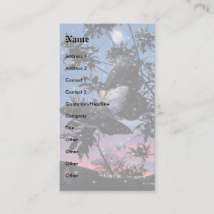 Midsummer Night Flight! Business Card