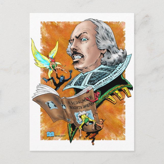 Midsummer Nightmare Postcard (Front)