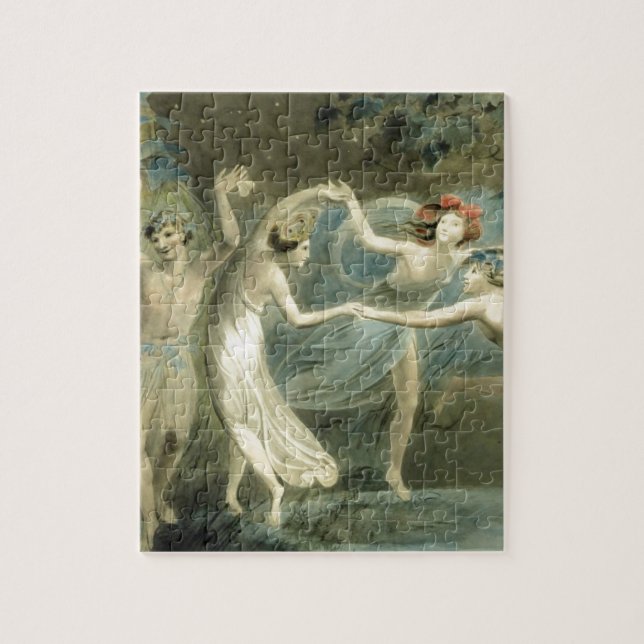 Midsummer Night's Dream by William Blake Jigsaw Puzzle (Vertical)