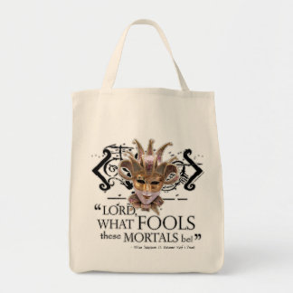 Midsummer Night's Dream Quote Tote Bag