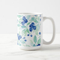 Midsummer Rustic Blueberry Berry Summer Pattern