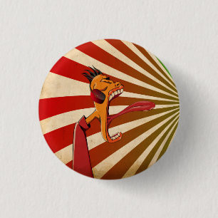 Midsummer Scream 1 Inch Round Button