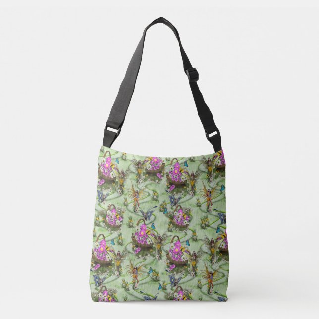 Midsummer Spring Festival Gatherers Crossbody Bag (Front)