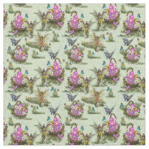Midsummer Spring Festival Gatherers Fabric
