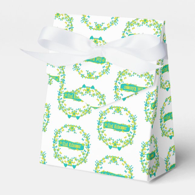 Midsummer symbol sweden Glad midsommar. Favor Box (Front Side)