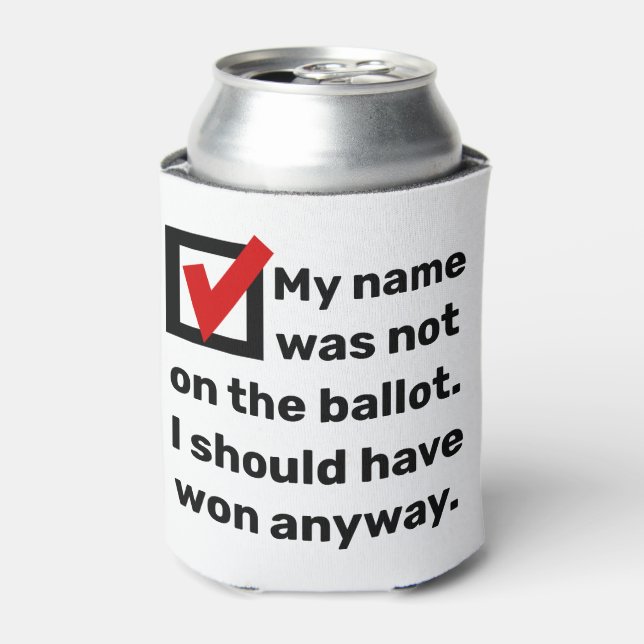 Midterm Election Humour 2022 Can Cooler (Can Front)
